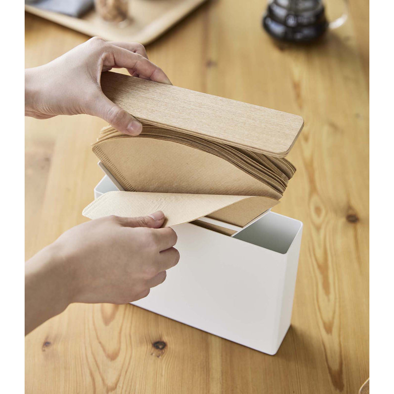 Yamazaki USA Tosca Yamazaki Home Wood Accent Coffee Pour over Filter